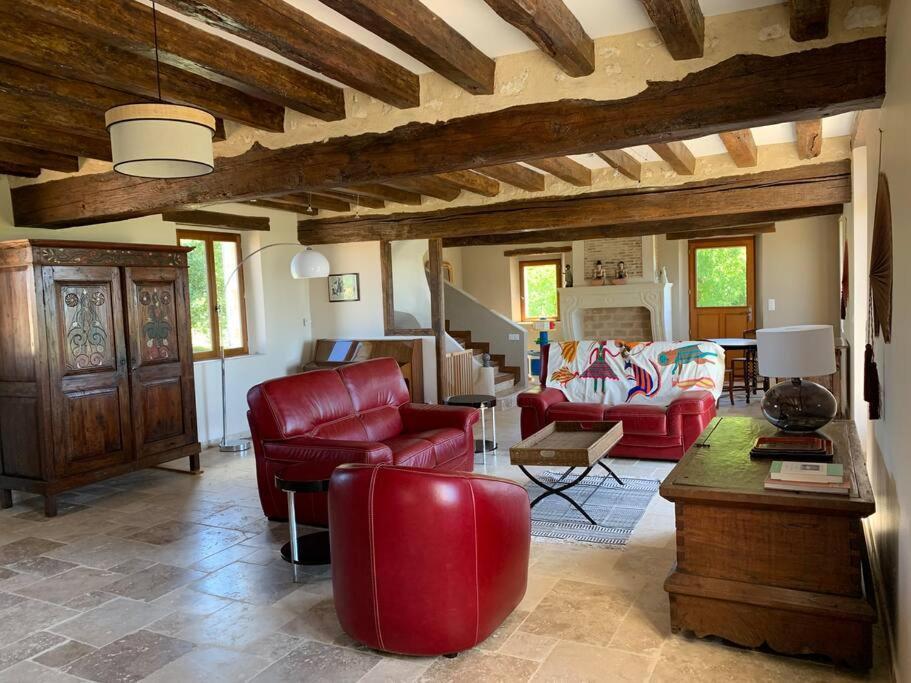 Maison De Charme En Pleine Nature Saint-Germain-des-Grois ภายนอก รูปภาพ